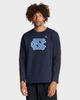 Jordan Brand Men's Jordan Brand Navy North Carolina Tar Heels 2025 Sideline Coach Therma-FIT Long Sleeve T-Shirt  - 1