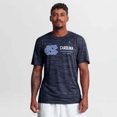 Jordan Brand Men's Jordan Brand Navy North Carolina Tar Heels Sideline Velocity Dri-FIT T-Shirt 