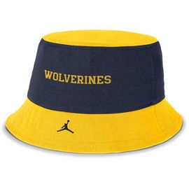 Jordan Brand Men's Jordan Brand Navy/Maize Michigan Wolverines Apex Bucket Hat 