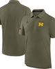 Jordan Brand Men's Jordan Brand Olive Michigan Wolverines 2024 Military Appreciation Tour Performance Polo  - 1