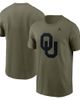 Jordan Brand Men's Jordan Brand Olive Oklahoma Sooners 2024 Military Appreciation Tonal Logo Performance T-Shirt  - 1