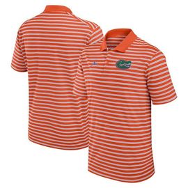 Jordan Brand Men's Jordan Brand Orange/White Florida Gators Primetime Victory Striped Polo 