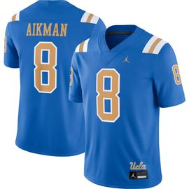 Jordan Brand Men's Jordan Brand Troy Aikman Blue UCLA Bruins Player Game Jersey 
