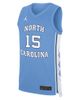 Jordan Brand Men's Jordan Brand Vince Carter Carolina Blue North Carolina Tar Heels Road Replica Basketball Jersey - 2