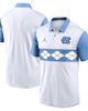 Jordan Brand Men's Jordan Brand White North Carolina Tar Heels Primetime Campus Vapor Performance Polo  - 1