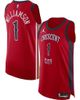 Jordan Brand Men's Jordan Brand Zion Williamson Red New Orleans Pelicans Authentic Jersey - Statement Edition  - 1