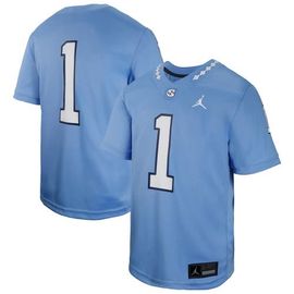 Jordan Brand Toddler Jordan Brand #1 Light Blue North Carolina Tar Heels Untouchable Replica Game Jersey 