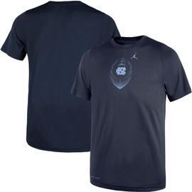 Jordan Brand Toddler Jordan Brand Navy North Carolina Tar Heels Legend Football Performance T-Shirt 