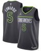 Jordan Brand Unisex Jordan Brand Anthony Edwards Charcoal Minnesota Timberwolves Swingman Jersey - Statement Edition  - 1