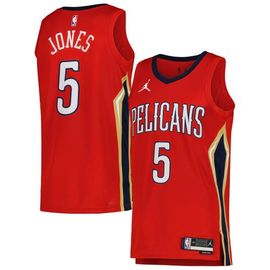Jordan Brand Unisex Jordan Brand Herbert Jones Red New Orleans Pelicans Swingman Jersey - Statement Edition 