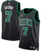 Jordan Brand Unisex Jordan Brand Jaylen Brown Black Boston Celtics Swingman Jersey - Statement Edition  - 1