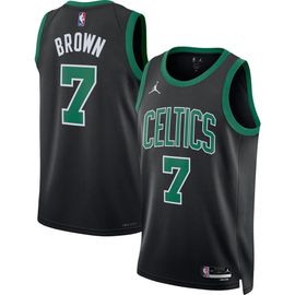 Jordan Brand Unisex Jordan Brand Jaylen Brown Black Boston Celtics Swingman Jersey - Statement Edition 