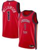 Jordan Brand Unisex Jordan Brand Zion Williamson Red New Orleans Pelicans Swingman Jersey - Statement Edition  - 1