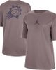 Jordan Brand Women's Jordan Brand Charcoal Phoenix Suns Courtside Statement Edition Boyfriend T-Shirt  - 1