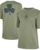 Jordan Brand Women's Jordan Brand Green Boston Celtics Courtside Statement Edition Boyfriend T-Shirt  - 1