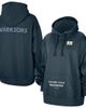 Jordan Brand Women's Jordan Brand Navy Golden State Warriors Courtside Statement Edition Oversize Pullover Hoodie  - 1