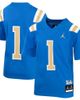 Jordan Brand Youth Jordan Brand #1 Blue UCLA Bruins Untouchable Football Jersey  - 1