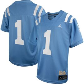 Jordan Brand Youth Jordan Brand #1 Light Blue UCLA Bruins Alternate Game Jersey 