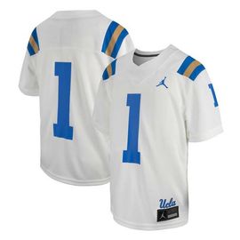 Jordan Brand Youth Jordan Brand #1 White UCLA Bruins Untouchable Replica Game Jersey 