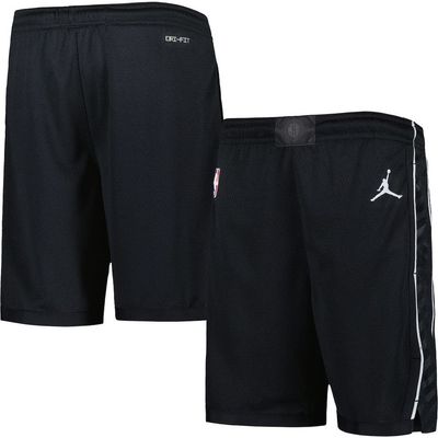 Jordan Brand Youth Jordan Brand Black Brooklyn Nets Statement Edition Swingman Performance Shorts 