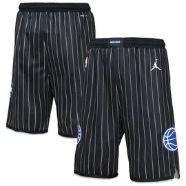 Jordan Brand Youth Jordan Brand Black Orlando Magic Authentic Statement Edition Swingman Shorts 