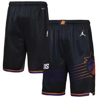 Jordan Brand Youth Jordan Brand Black Phoenix Suns Authentic Statement Edition Swingman Shorts 
