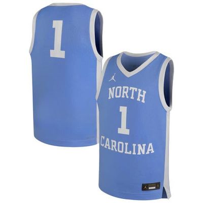 Jordan Brand Youth Jordan Brand Carolina Blue North Carolina Tar Heels Replica Basketball Jersey