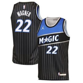 Jordan Brand Youth Jordan Brand Franz Wagner Black Orlando Magic Swingman Jersey - Statement Edition 
