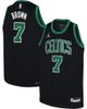 Jordan Brand Youth Jordan Brand Jaylen Brown Black Boston Celtics Swingman Jersey - Statement  - 1