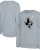 Jordan Brand Youth Jordan Brand Silver San Antonio Spurs Courtside Statement Edition Sweatshirt  - 1