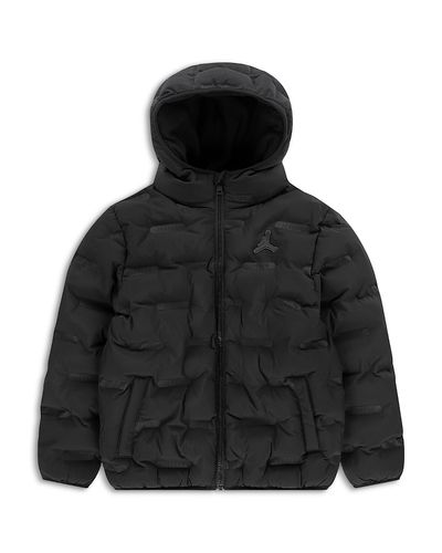 Jordan Jordan Boys' Heat Debossed Midweight Puffer Jacket