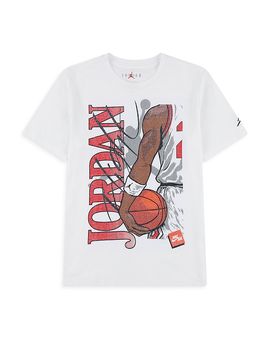 Jordan Jordan Boys' Hip Rest Short Sleeved Tee