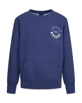 Jordan Jordan Boys' Jordan Pe Heathered Fleece Crewneck Sweatshirt