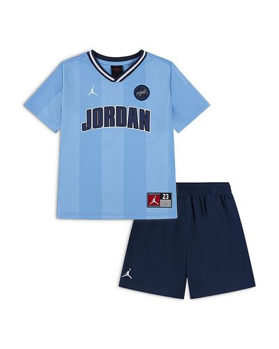 Jordan Jordan Boys' Sport Jersey Top & Mesh Shorts Set