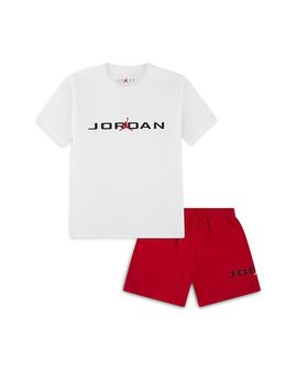Jordan Jordan Boys' Stretched Logo 2 Piece Fleece Shorts Set