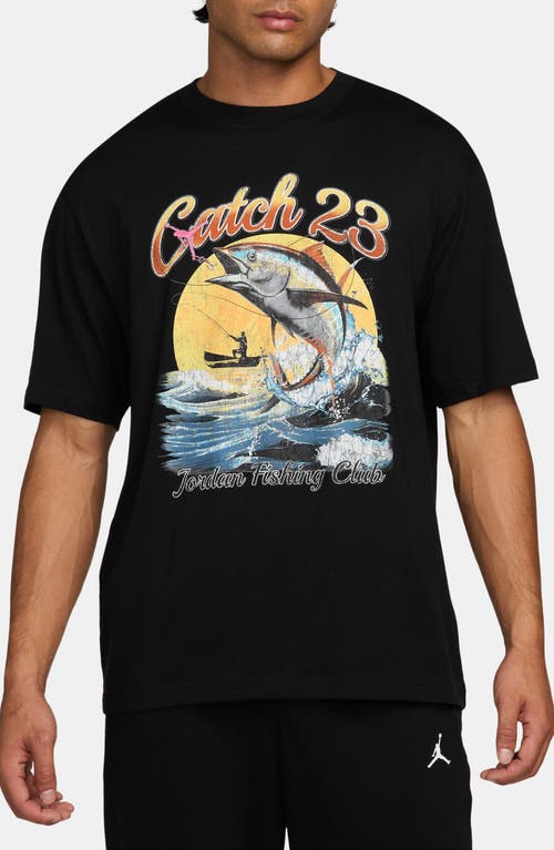 Jordan Jordan Fishing Club Cotton Graphic T-Shirt