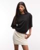 Jordan Jordan Flight Club open knit skort in beige-White - 3