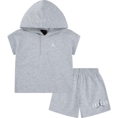 Jordan Jordan French Terry Henley Hoodie & Sweat Shorts Set