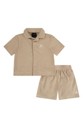 Jordan Jordan Kids' Terry Cloth Camp Shirt & Shorts Set