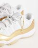 Jordan Nike Air Jordan 11 Retro Low sneakers in white and gold - 4