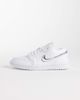 Jordan Nike Air Jordan 1 Low SE sneakers in metallic silver and white - 1