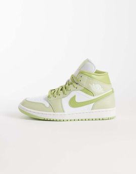 Jordan Nike Air Jordan 1 Mid SE sneakers in green and beige