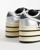 Jordan Nike Air Jordan 1 triple stack sneakers with metallic detailing in black - 2