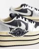 Jordan Nike Air Jordan 1 triple stack sneakers with metallic detailing in black - 4