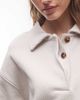 Jordan Nike Air Jordan Flight long sleeve waffle knit top in beige-Neutral - 2