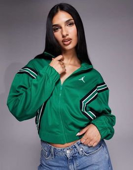 Jordan Nike Air Jordan track jacket in dark green
