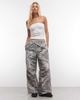 Jordan Nike Jordan balloon pants in camo print-Green - 1
