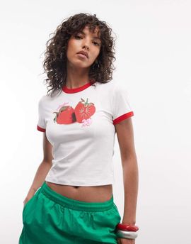 Jordan Nike Jordan graphic T-shirt in red and white