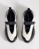 Jordan Nike Jordan Pointe sneakers in white and black-Gold - 4