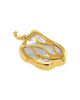 Jorge Adeler Jorge Adeler 18K Yellow Gold Sea Cultured Freshwater Baroque Pearl & Diamond Enhancer Pendant - 4